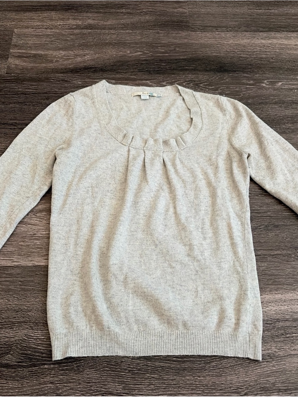 Boden Sweater size 4 3/4 Sleeve Cashmere Rabbit Blend